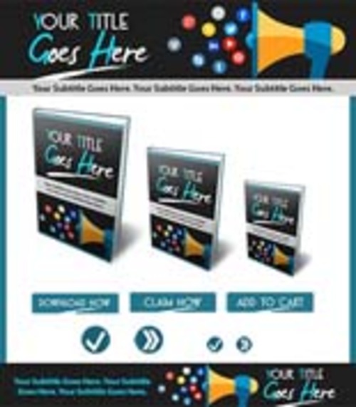 Product picture Marketing Minisite Template