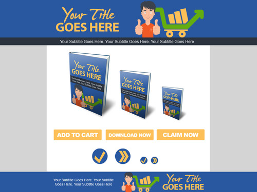 Product picture Marketing Minisite Template